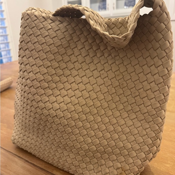 Naghedi Nomad Shoulder Tote Bag - ECRU - Picture 6 of 6